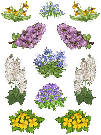 East Coast Quilt - Spring (H&O Stickers)